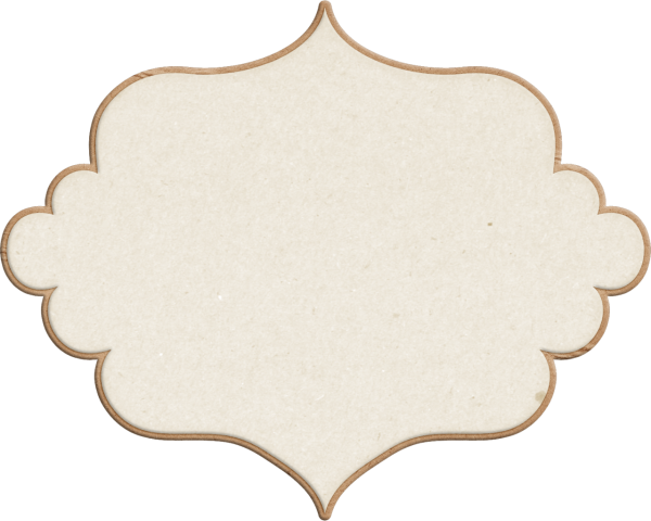 Бирка фигурная