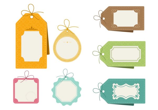 Бирка вектор