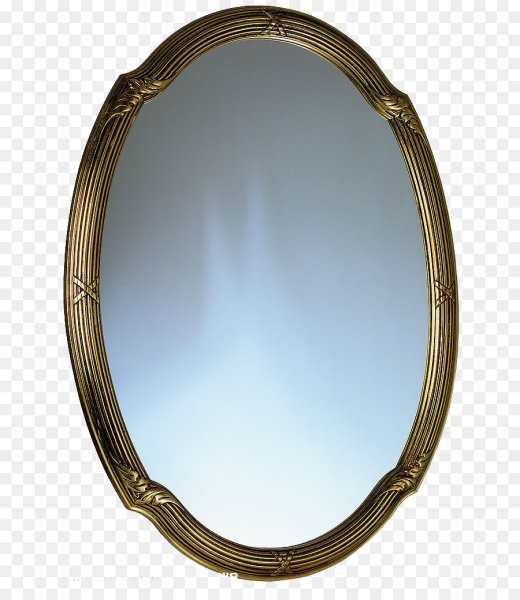 Зеркало на прозрачном фоне