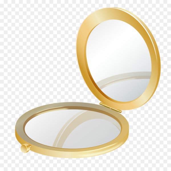 Зеркало на прозрачном фоне