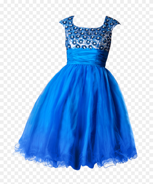 Красивое платье на белом фоне