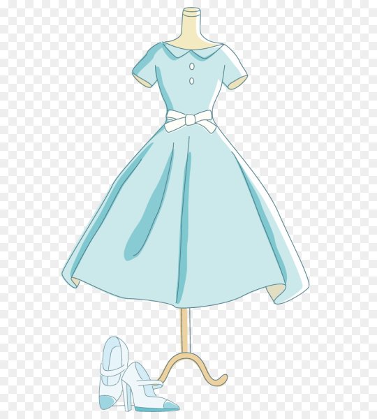 Платье без фона