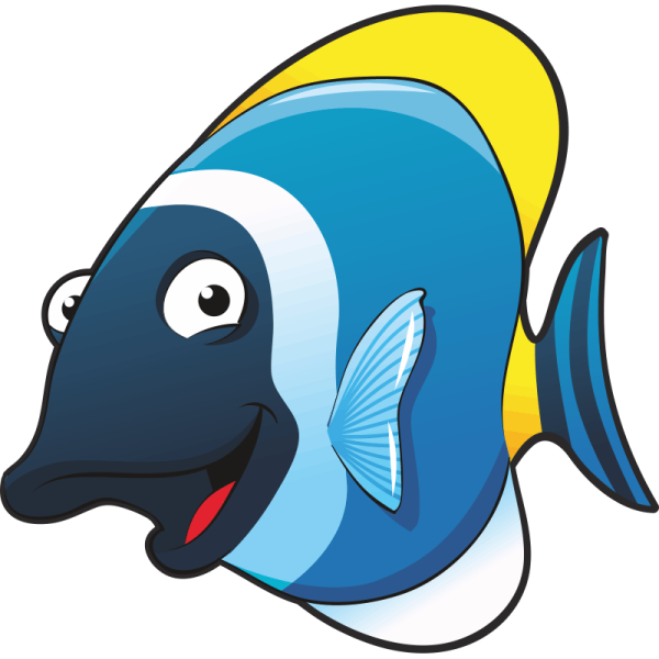 Мультяшные рыбки