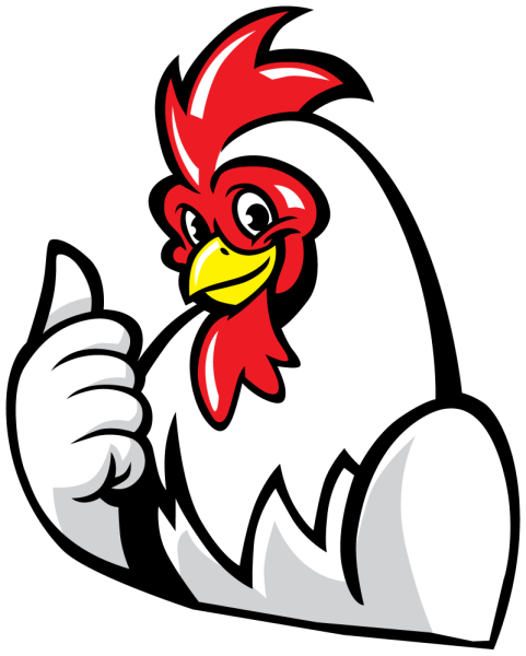 Петух мультяшный
