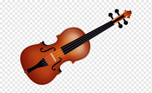 Скрипка мультяшная