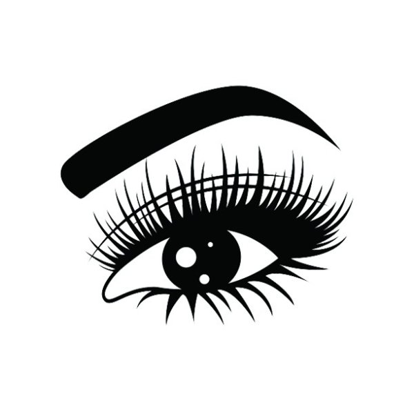 Реснички нарисованные