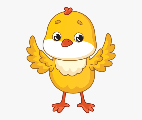 Курица с цыплятами клипарт