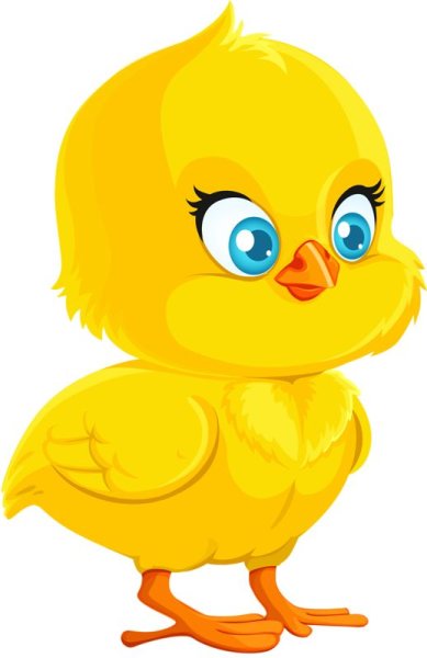 Утка из мультика цыпленок