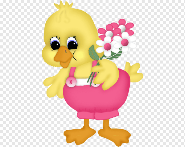 Цыпленок мультяшка