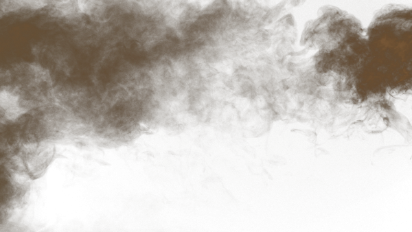 Облако пыли на прозрачном фоне