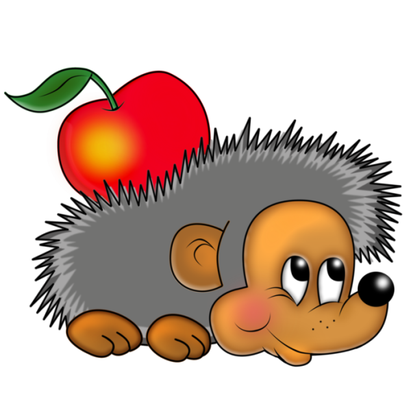 Еж мультяшный