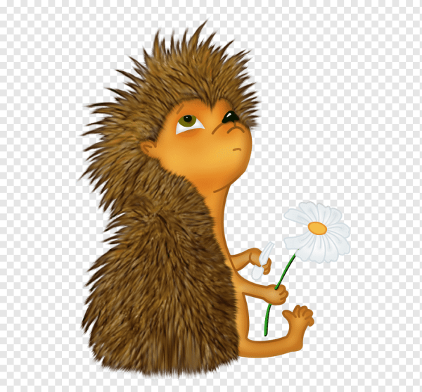 Еж мультяшный