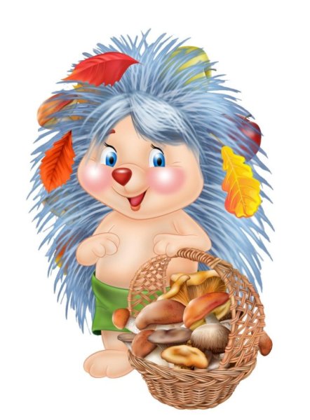 Ежики мультяшные