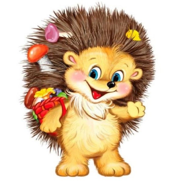 Ежик мультяшный