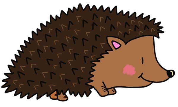 Ежик для детей