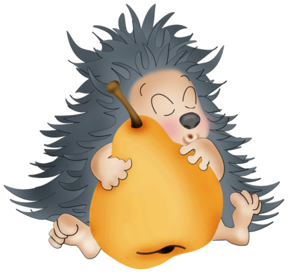 Ежик мультяшный