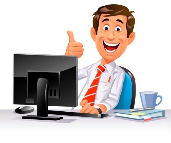 Работники мультяшные