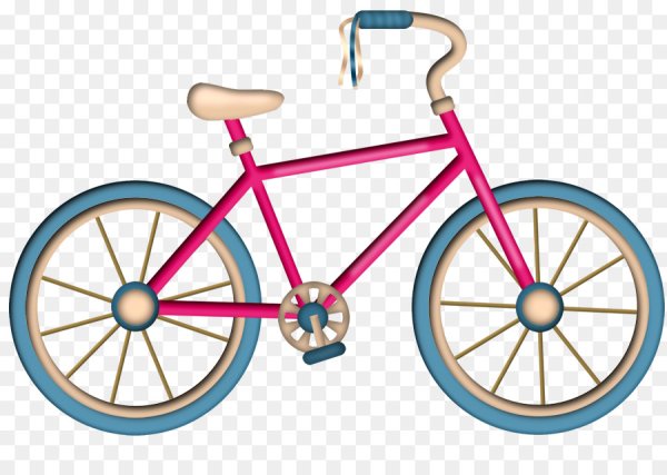 Велосипед силуэт