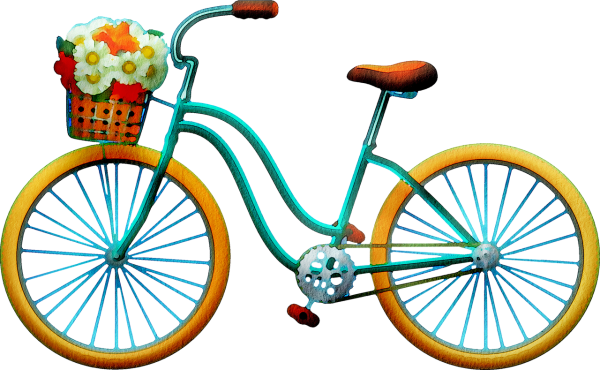 Велосипед мультяшный