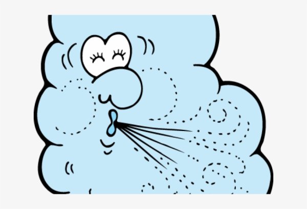 Ветер рисунок