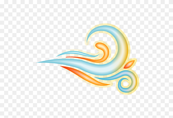 Ветер на прозрачном фоне