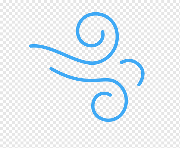 Ветер на прозрачном фоне