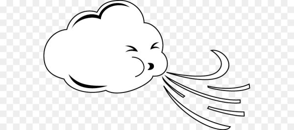 Ветер на белом фоне