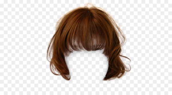 Локон волос на прозрачном фоне