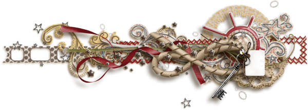 Ретро элементы на прозрачном фоне