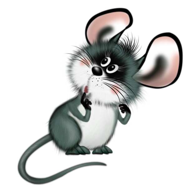 Мультяшная мышь