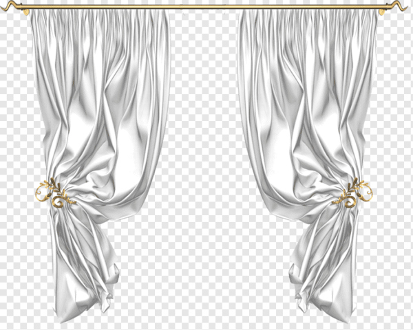 Шторы на прозрачном фоне