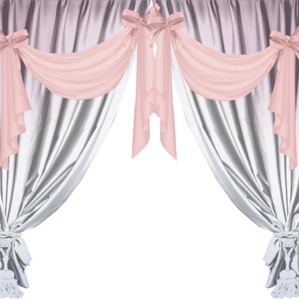 Театральный занавес на прозрачном фоне