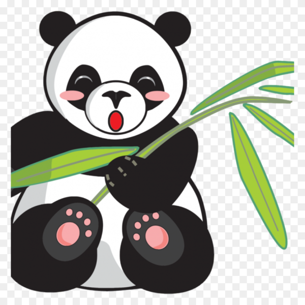 Панда рисунок