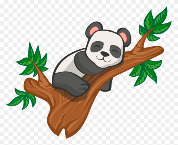 Панда вектор