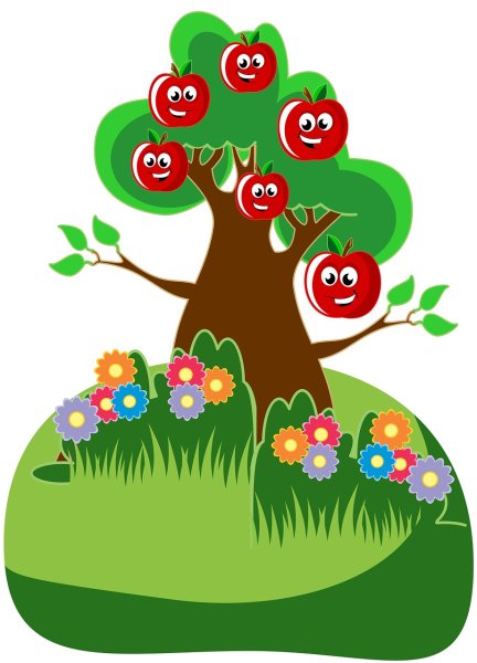 Красивое дерево детское