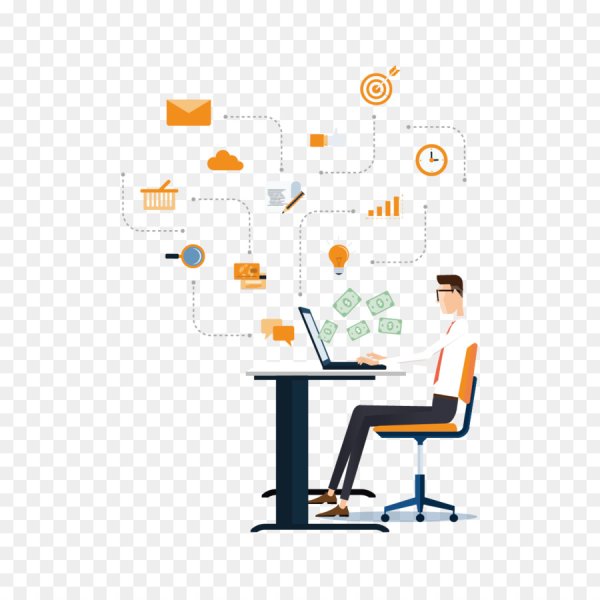 Офис иллюстрация