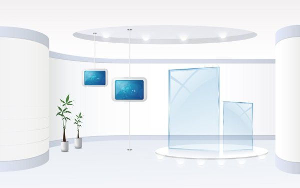 Интерьер офиса вектор