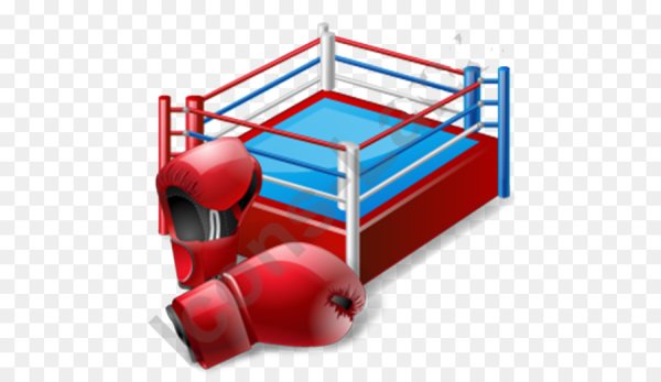 Бокс на прозрачном фоне