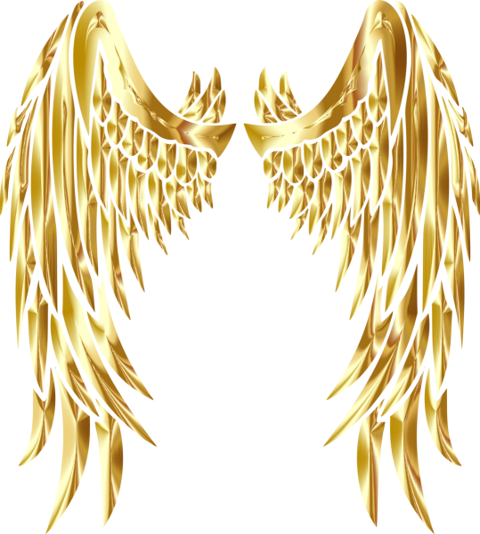 Золотые ангельские Крылья