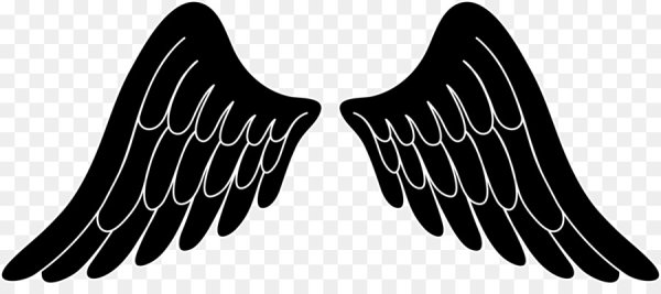 Крылья силуэт