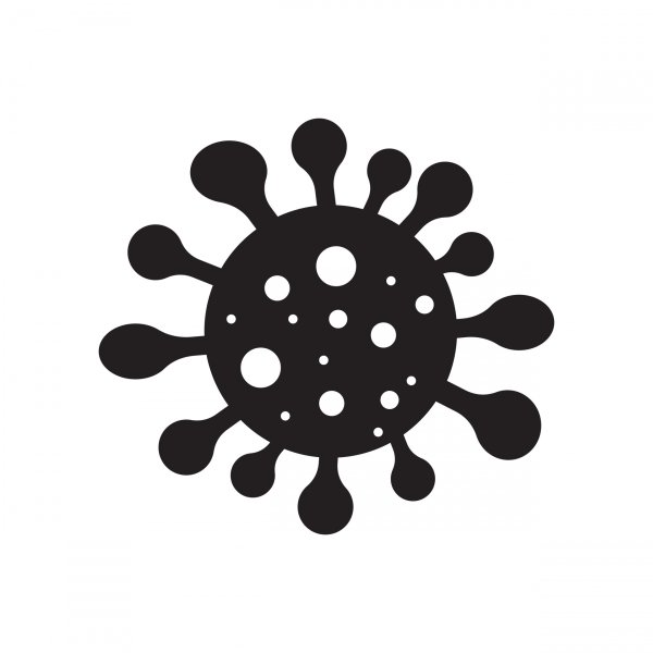 Силуэт коронавируса