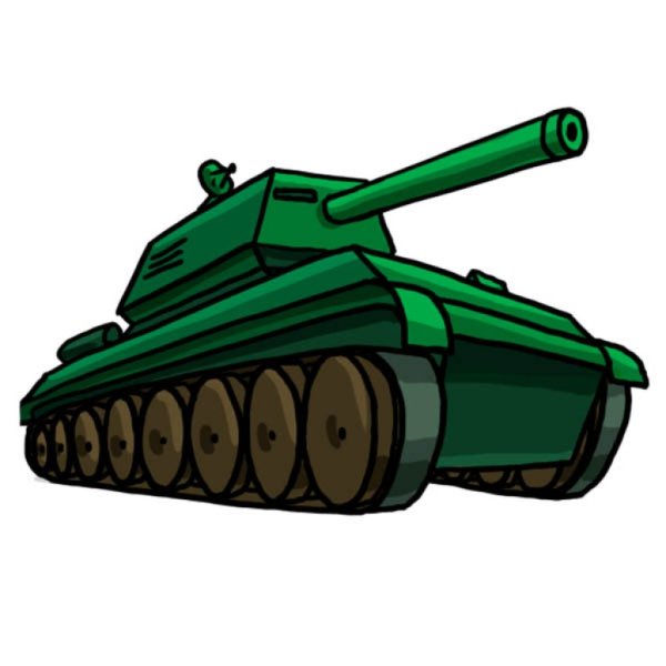 Танк рисунок