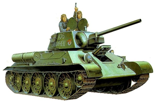 Танк т-34 вектор