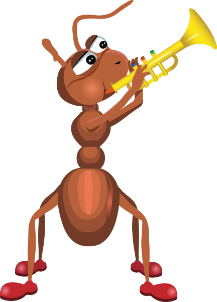 Муравей мультяшный