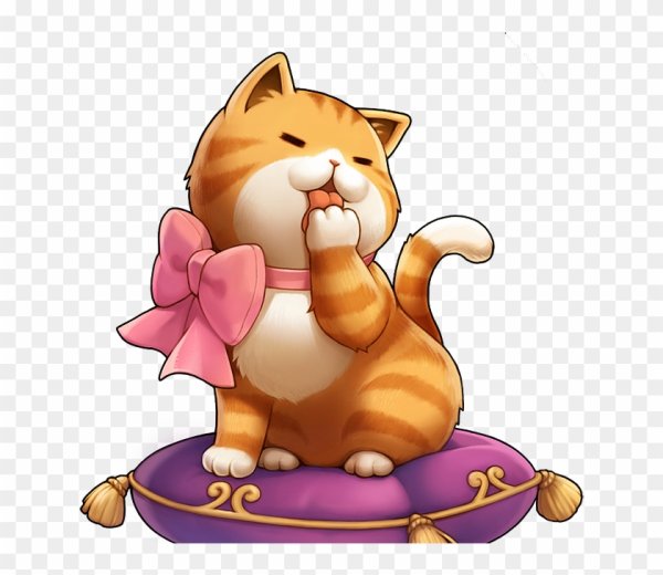 Кошка мультяшка