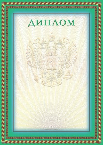 Диплом бланк