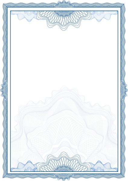 Рамка для сертификата