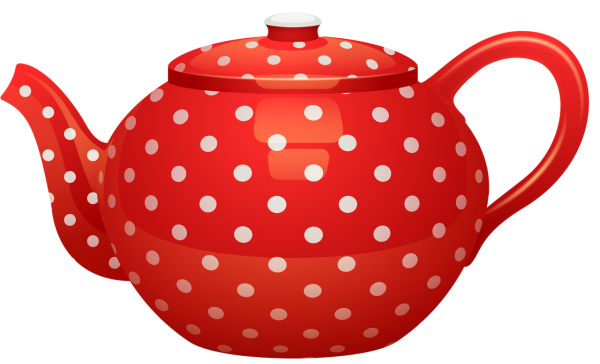 Заварочный чайник на прозрачном фоне