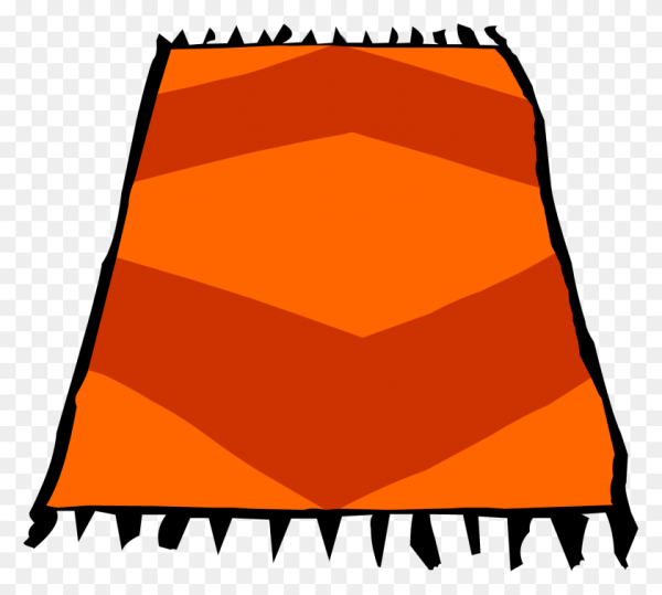 Коврик нарисованный