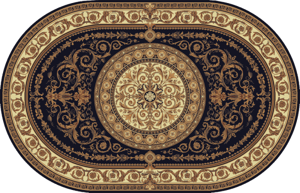 Ковер floare-Carpet шерстяной floare Verona 321-4146 овал